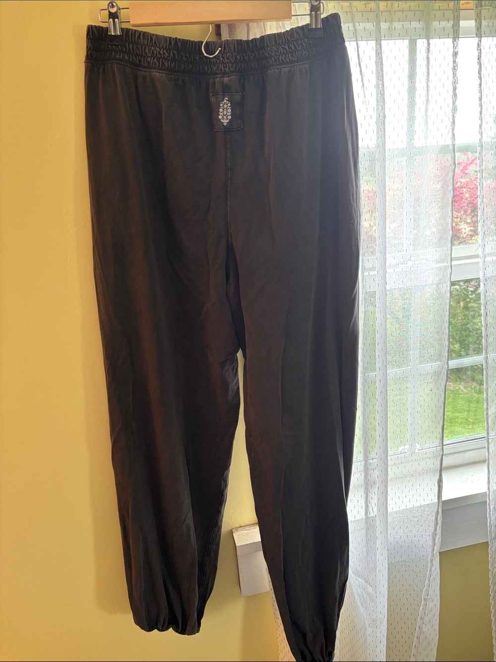 FP Movement by Free People Washed Black Wide Leg Jumpsuit Pants - Picture 3 of 4